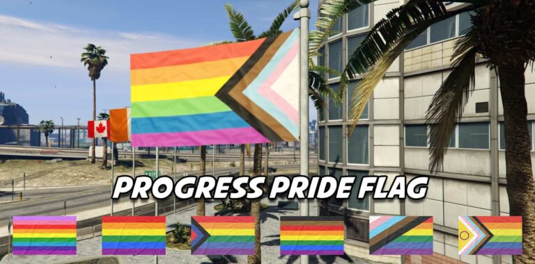 Bandeira do Orgulho Progressista – MLOs FiveM Grátis
