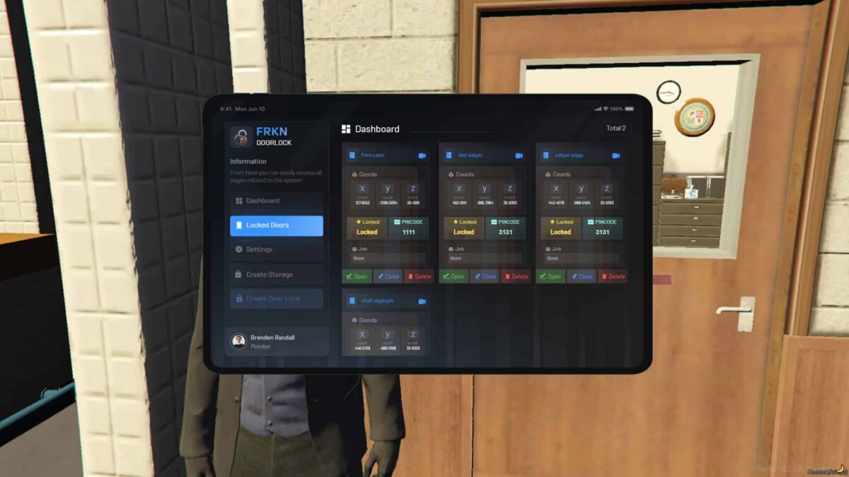 frkn Doorlock v2 FiveM Ressourcen-Vorschau 3