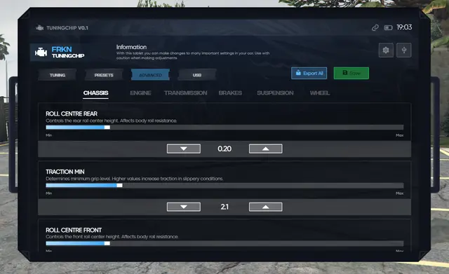 FRKN Tuning System FiveM Script - esx 5