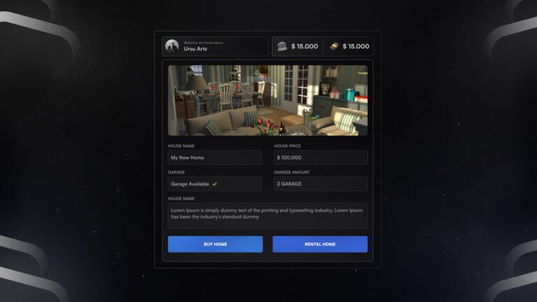 Advanced House System – Free FiveM MLOs