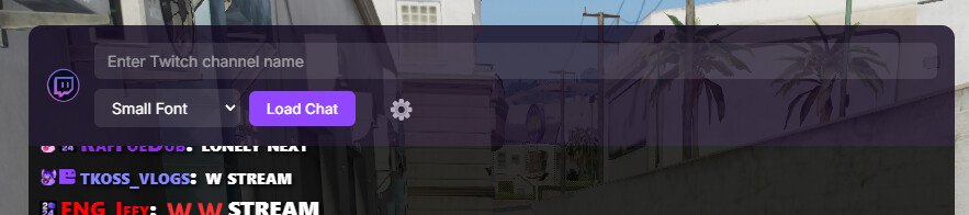 FiveM Twitch Chat