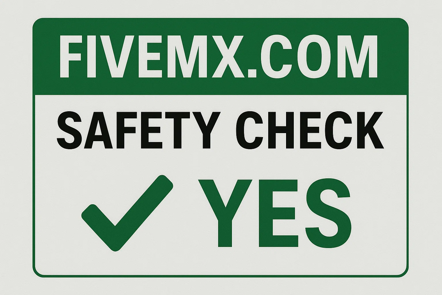 Sind die Ressourcen von FiveMX sicher und seriös?