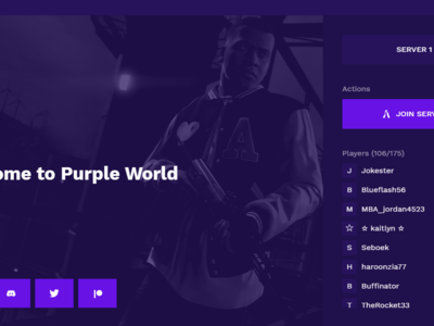 FiveM Mod purpleworld-launcher