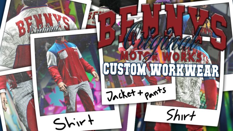 Conjunto de roupas de trabalho do Benny – Roupas grátis para FiveM