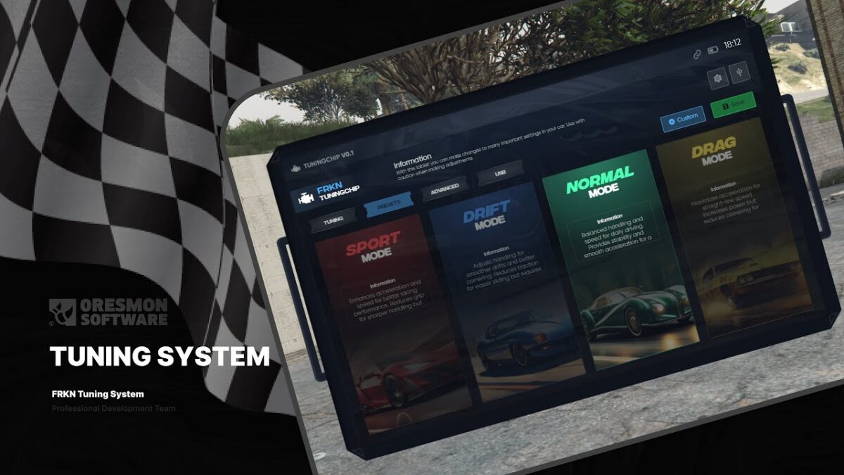 tuningsystem Vista previa del recurso del Sistema de ajuste FiveM