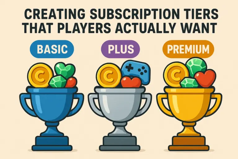 Criando níveis de assinatura que os jogadores realmente desejam