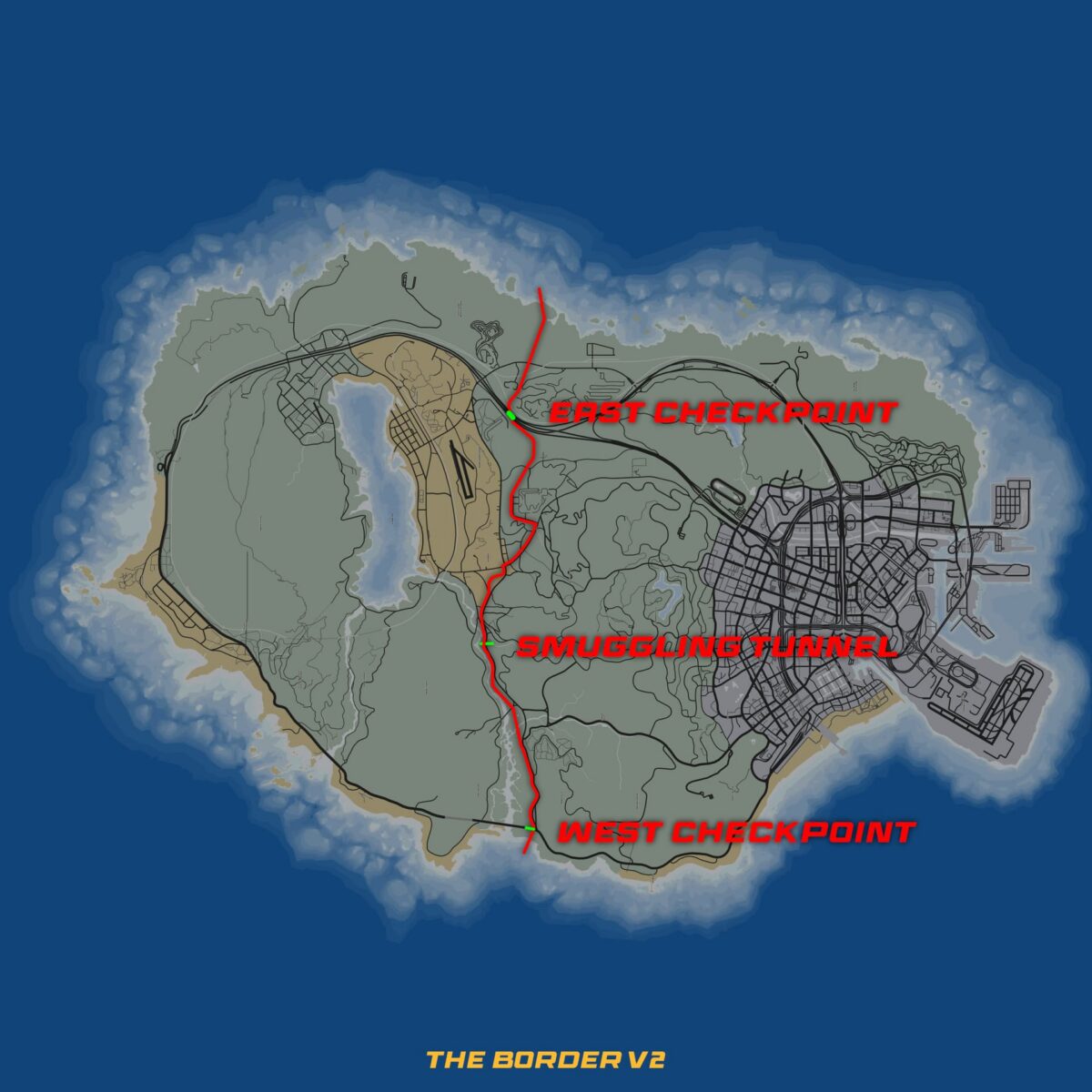 Aperçu de la ressource THE BORDER V2 FiveM 2