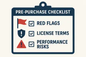 Lista di controllo per gli acquisti FiveM