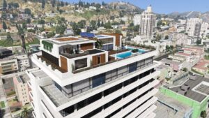 FiveM Mod rooftop-mansion