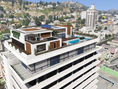 FiveM Mod rooftop-mansion