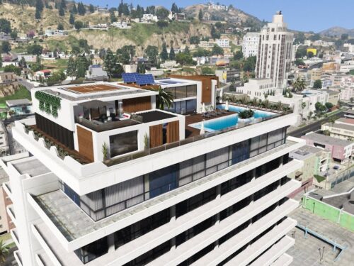 Pacific Rooftop Mansion FiveM resource preview