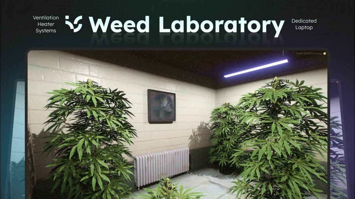 weedlab Vista previa del recurso FiveM de Weed Laboratory (QB)