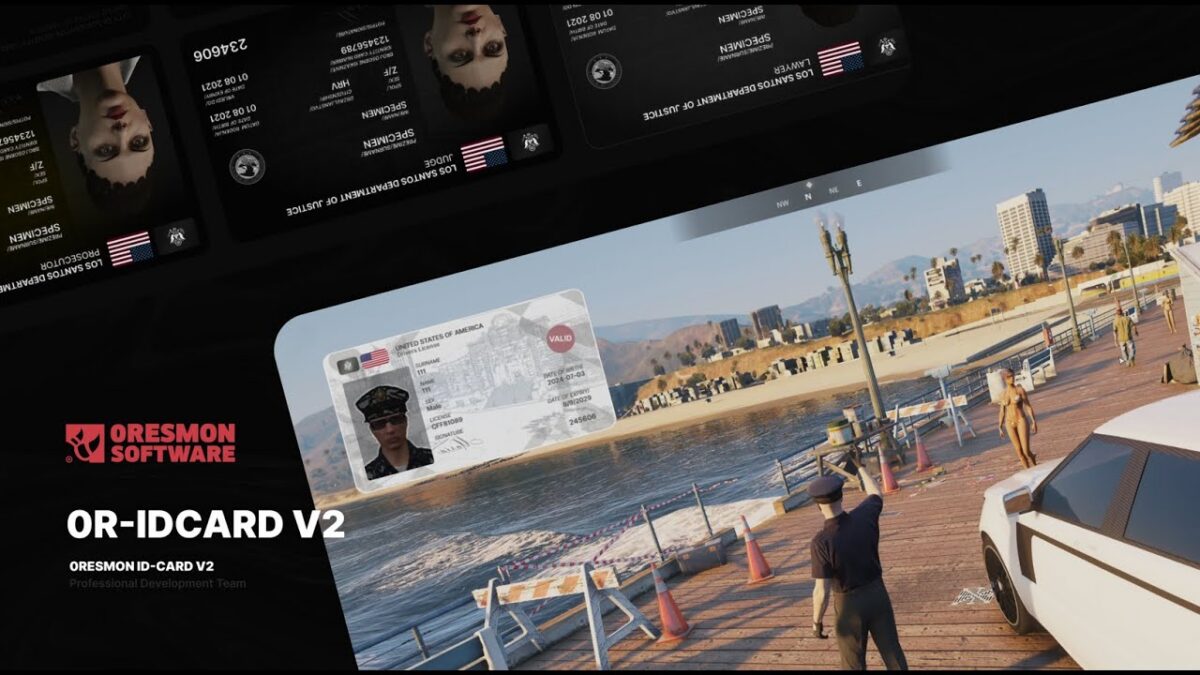 0resmon-id 0R IDCard FiveM vista previa del recurso