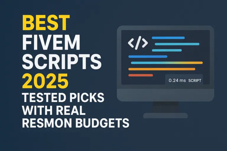 Best FiveM Scripts 2025: Tested Picks with Real Resmon Bu…