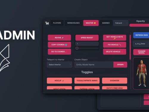 Menu d'administration Luxu FiveM