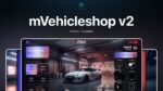 CodeM mVehicleshop v2 vista previa del recurso FiveM