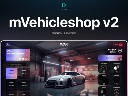 CodeM mVehicleshop v2 FiveM