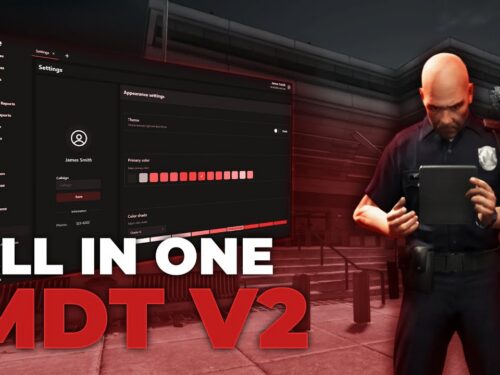 TK MDT V2 FiveM resource preview