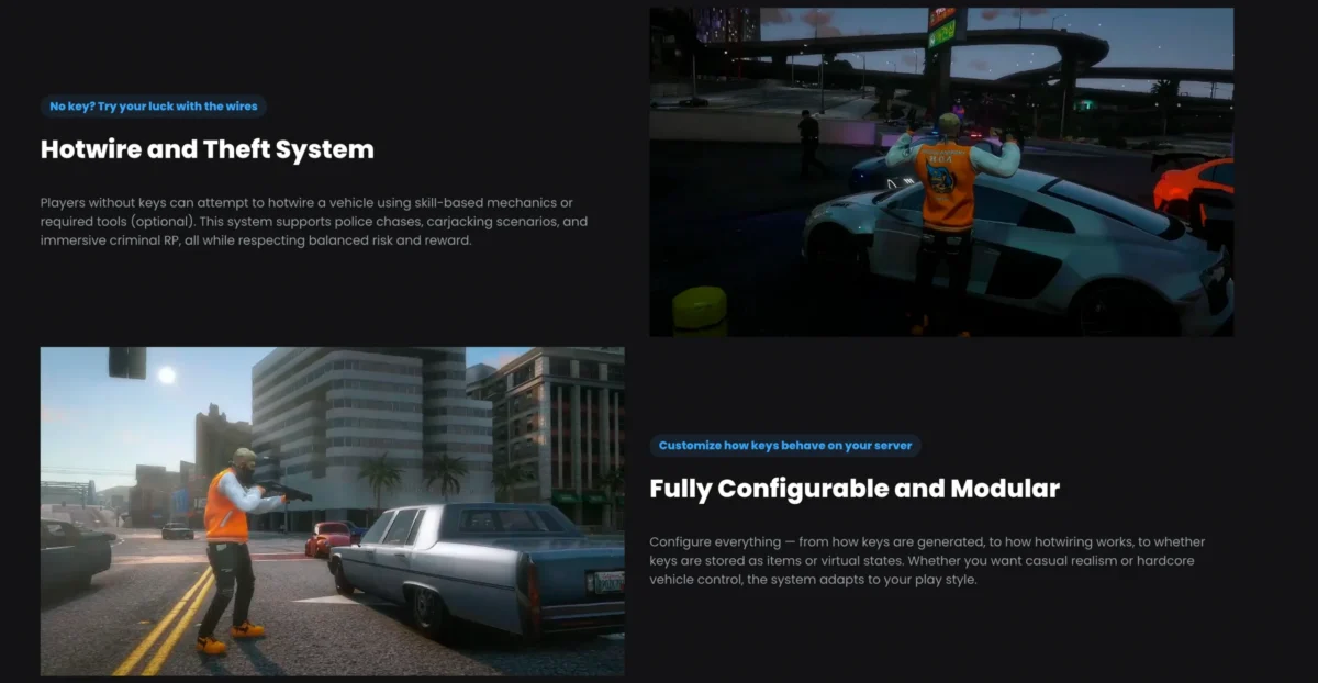 Quasar Vehiclekeys 2.0 FiveM resource preview 3