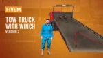 Tow Truck with Winch (v2) FiveM vista previa del recurso