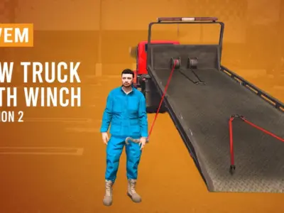 FiveM Mod Tow-Winch
