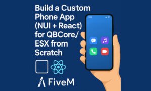Crea un'app per smartphone FiveM personalizzata