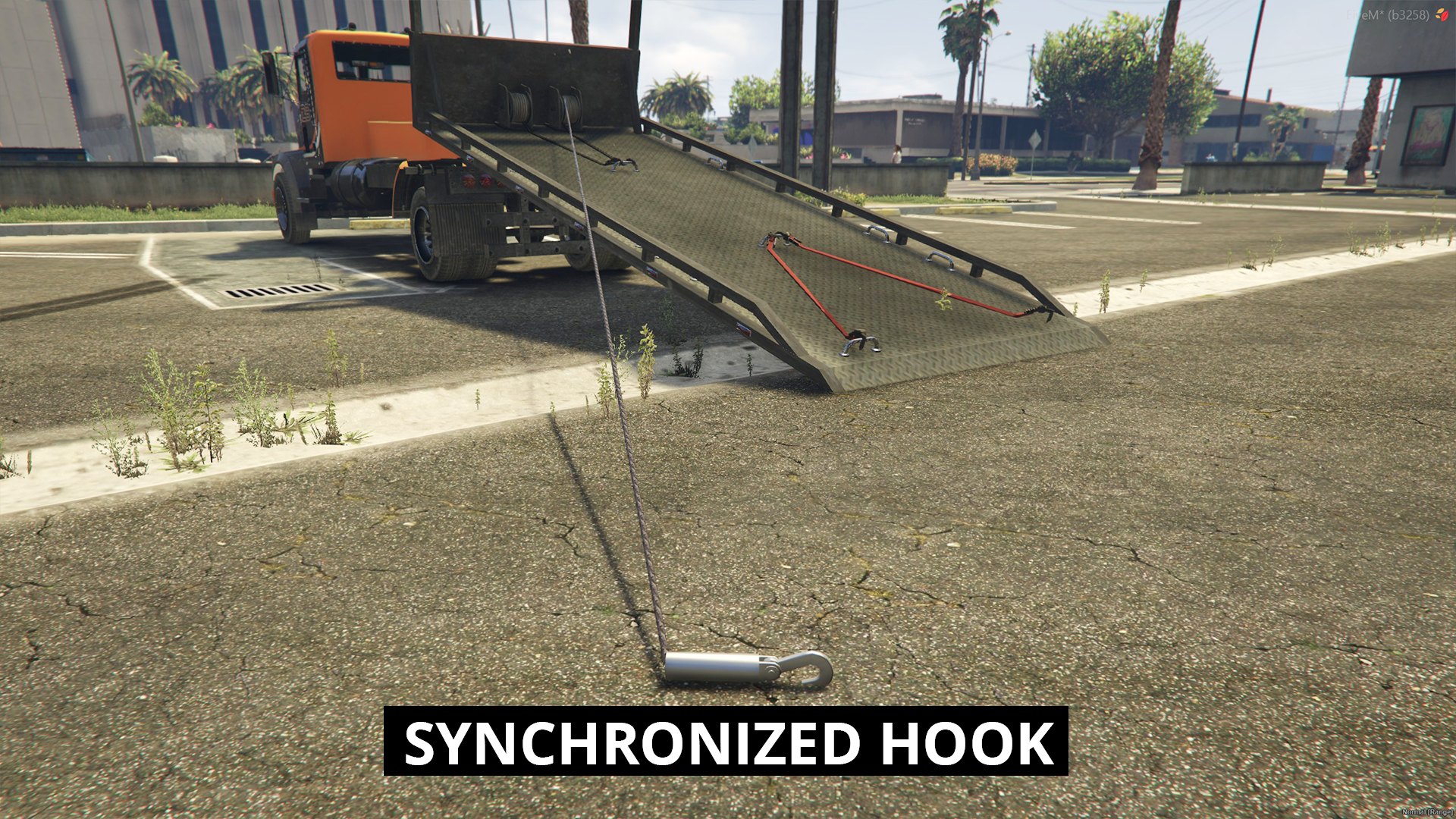 Tow Truck with Winch (v2) FiveM Script - esx 5
