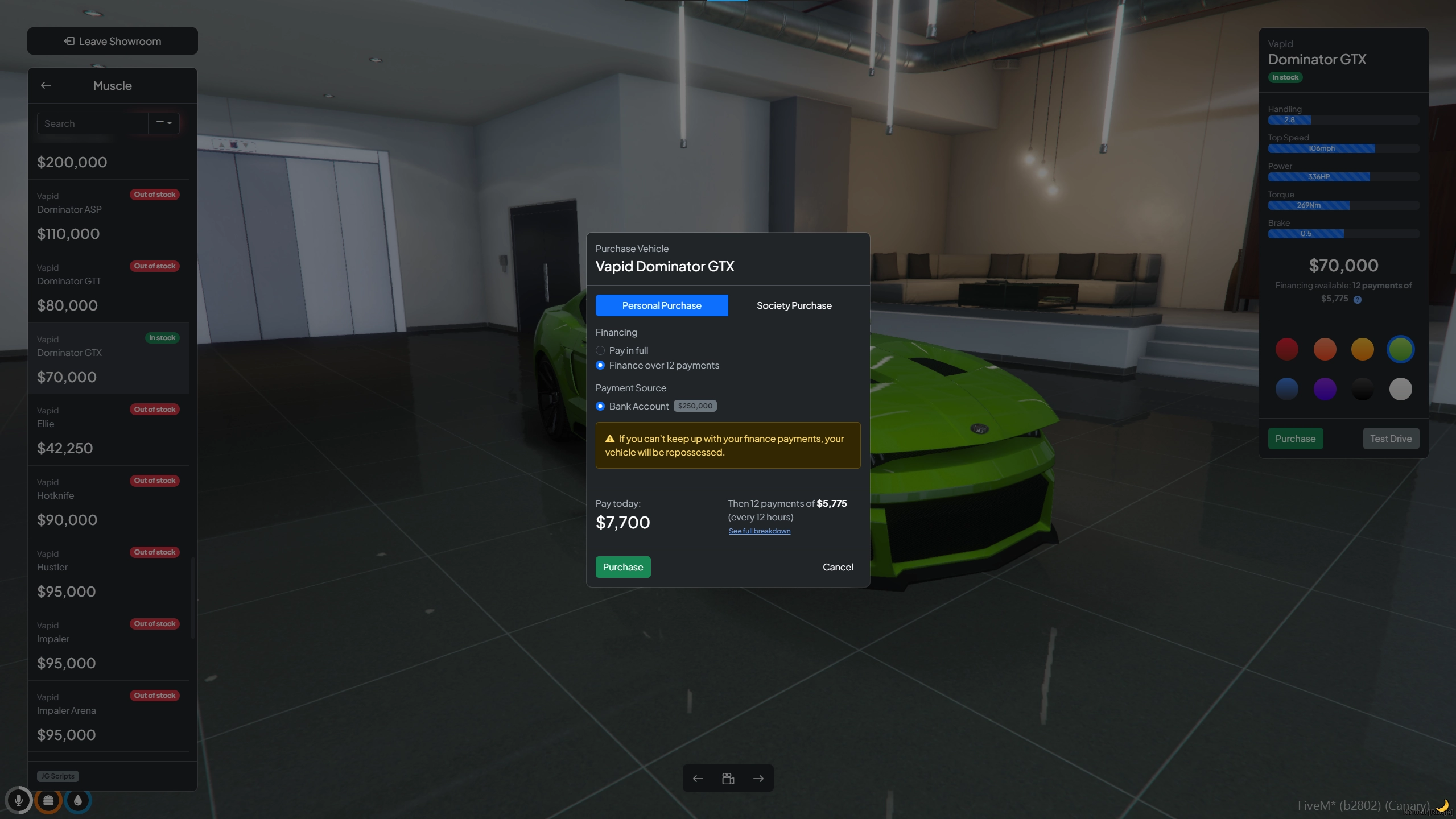 JG Dealerships FiveM Script - esx 6