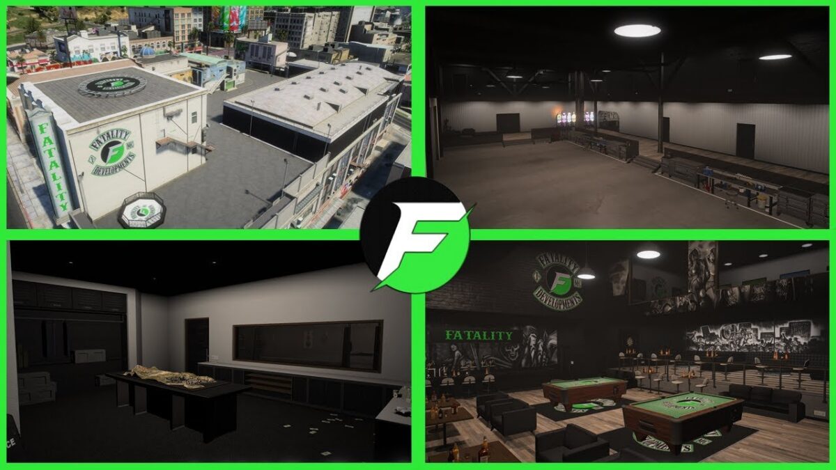 mc-club Fatality Vinewood MC Clubhouse FiveM vista previa del recurso