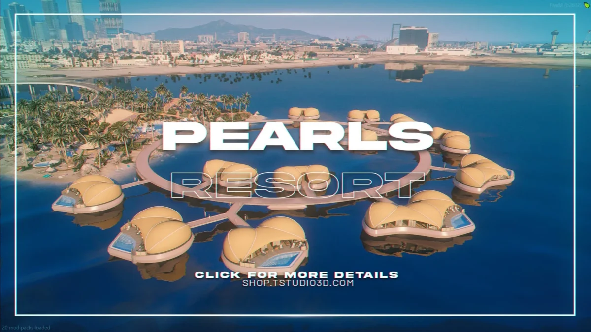 pearls-resort Vista previa del recurso FiveM TStudio Pearls Resort