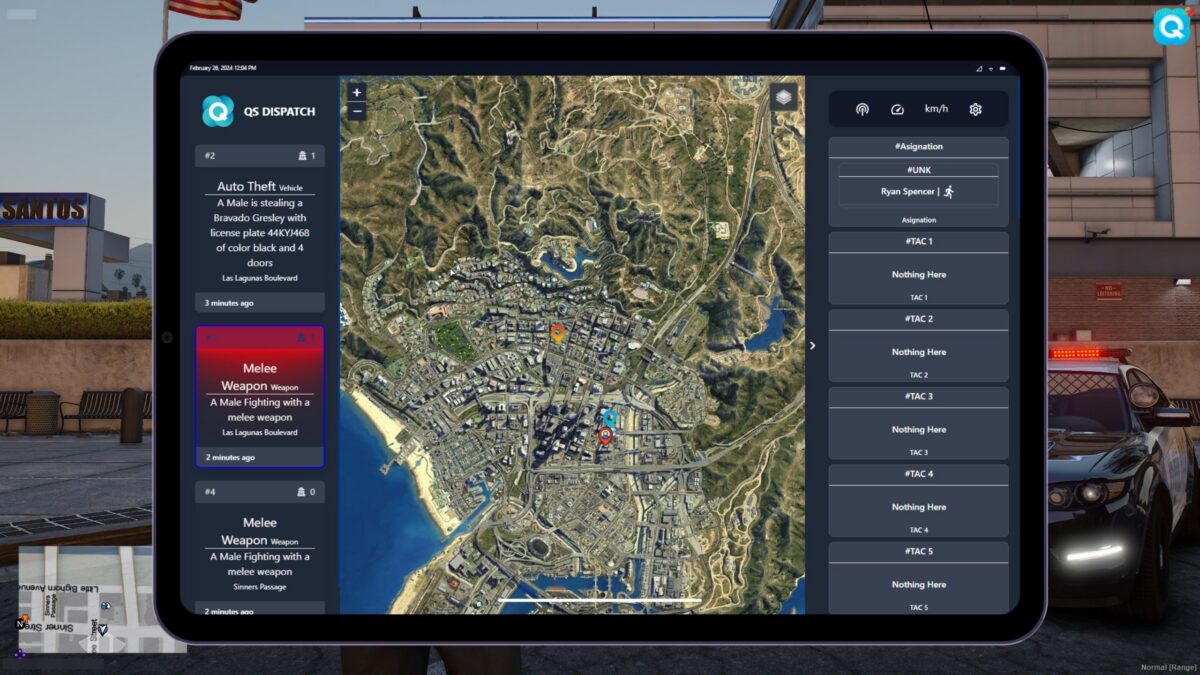 quasar-dispatch Vista previa del recurso Quasar Dispatch & MDT FiveM