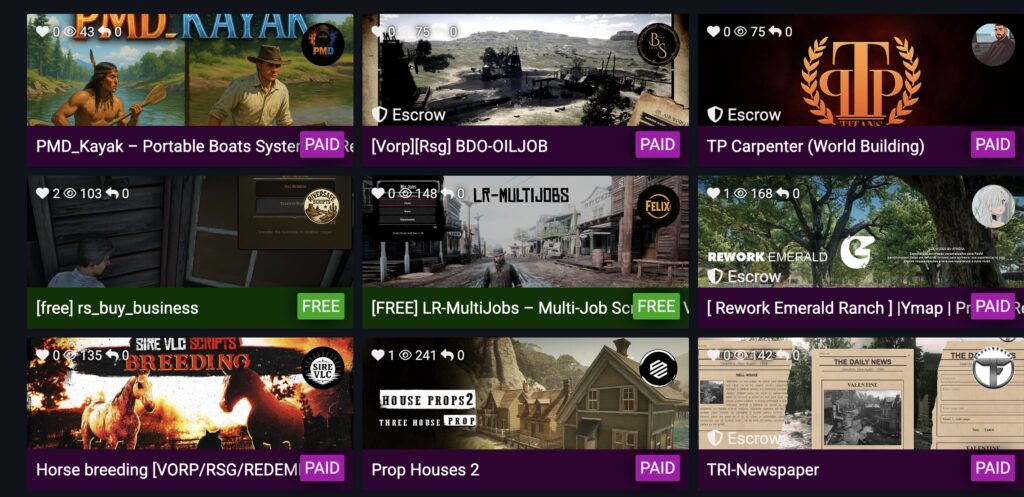 RedM Resources