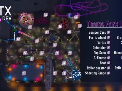FiveM Mod themepark-gta