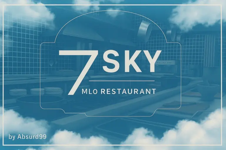 Restaurante 7Sky Rooftop MLO para servidores FiveM