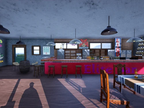 Elite Pier Bar FiveM resource preview