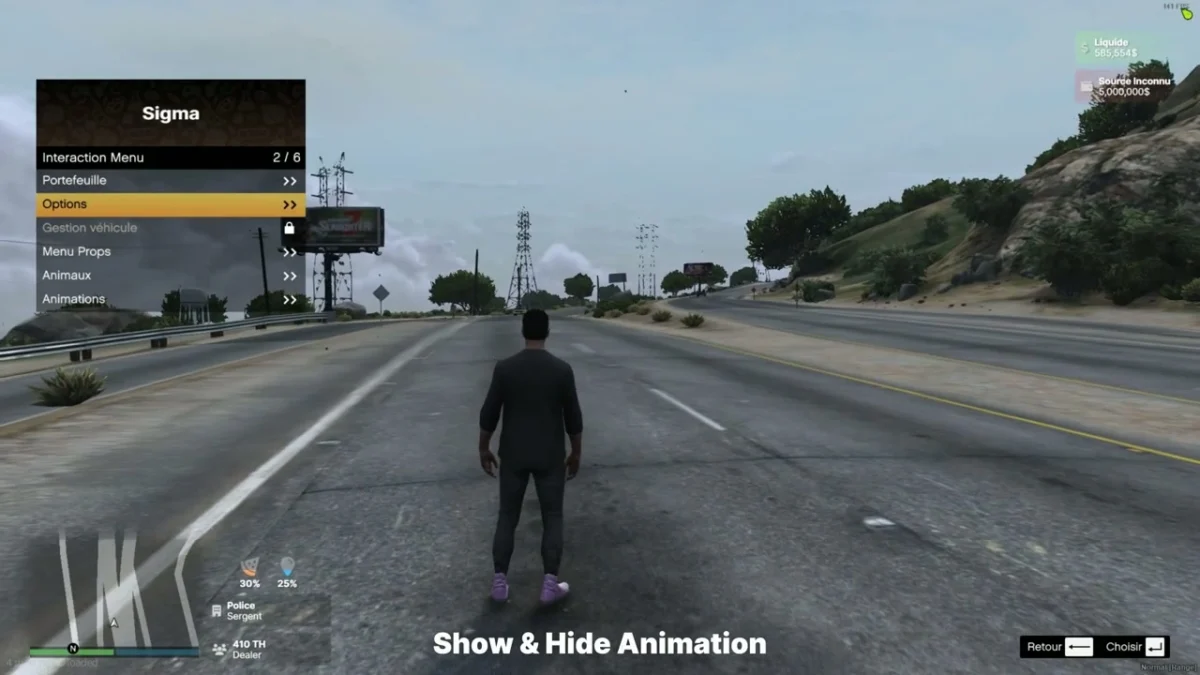 iHUD v2 FiveM resource preview 2
