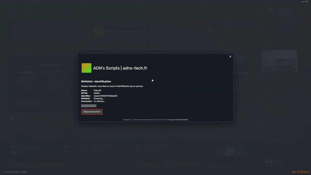 ADN’s Whitelist System