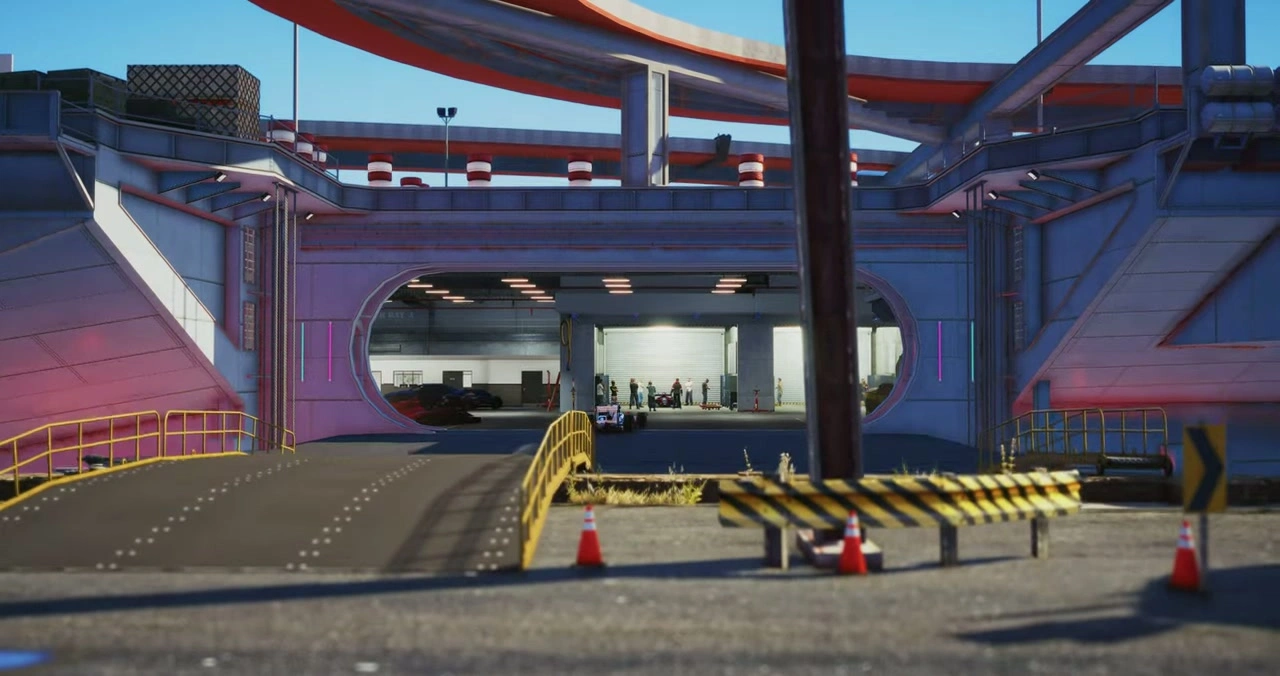 Aircraft Carrier Racetrack