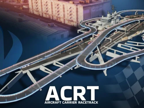 Aircraft Carrier Racetrack FiveM resource preview