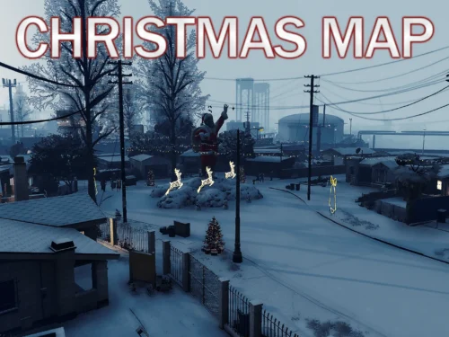 Christmas Map FiveM resource preview