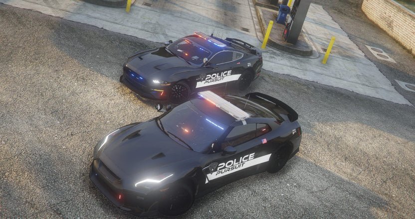 Debadged Police Pursuit Car Pack | 10 Vehicles FiveM Script - esx 3