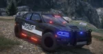 Pacote de carros de perseguição policial sem identificação — visualização do veículo FiveM 9