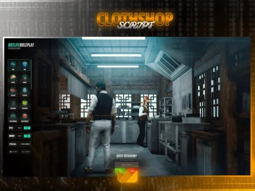 ClothShop Outift save/share FiveM resource preview