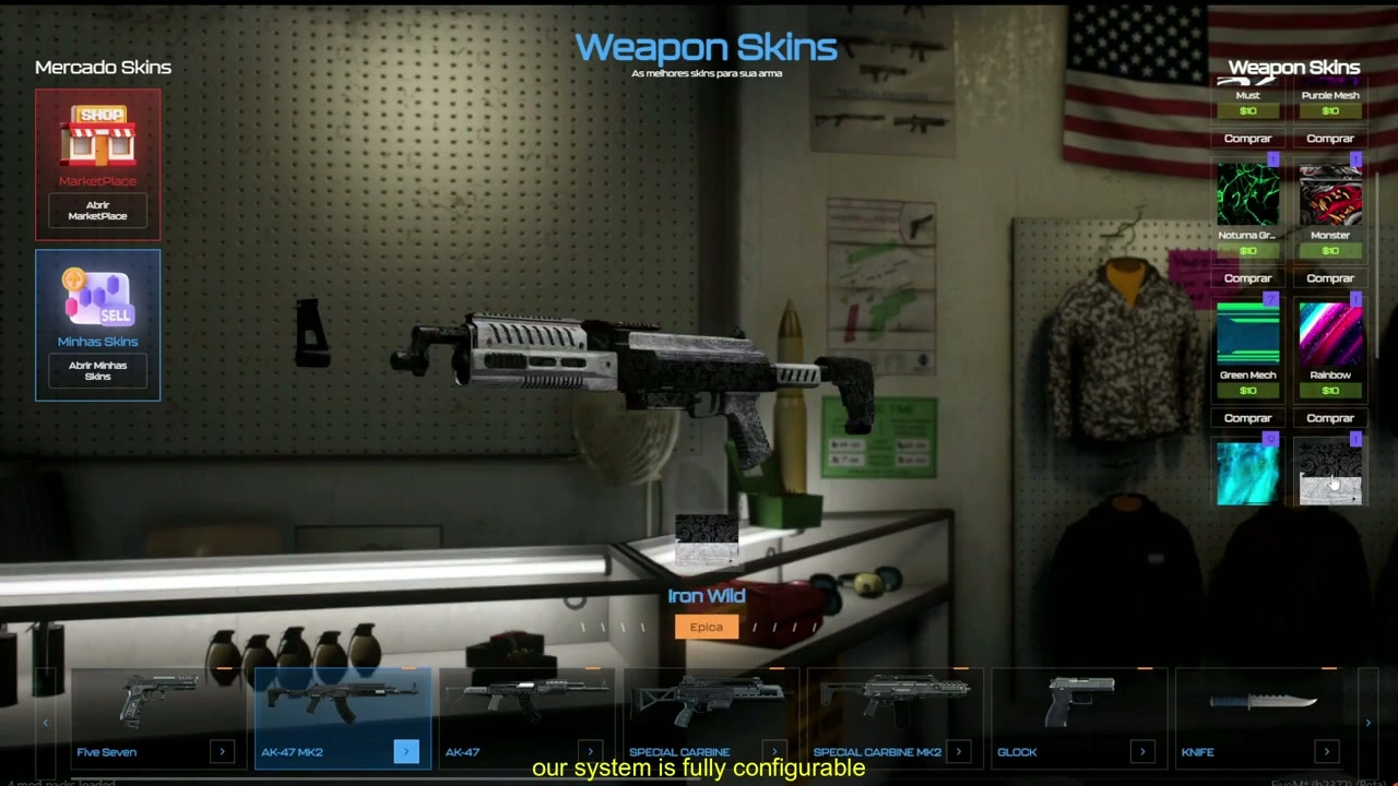 Energy Skins Weapons V2 - ESX - QBCORE FiveM Script - esx 2