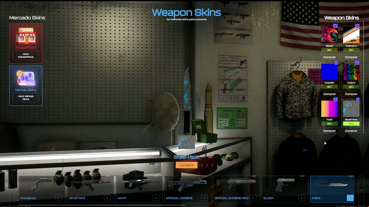 Energy Skins Weapons V2 - ESX - QBCORE FiveM Script - esx 4