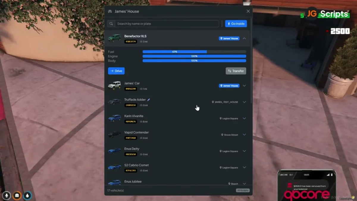 JG Advanced Garages FiveM resource preview 10