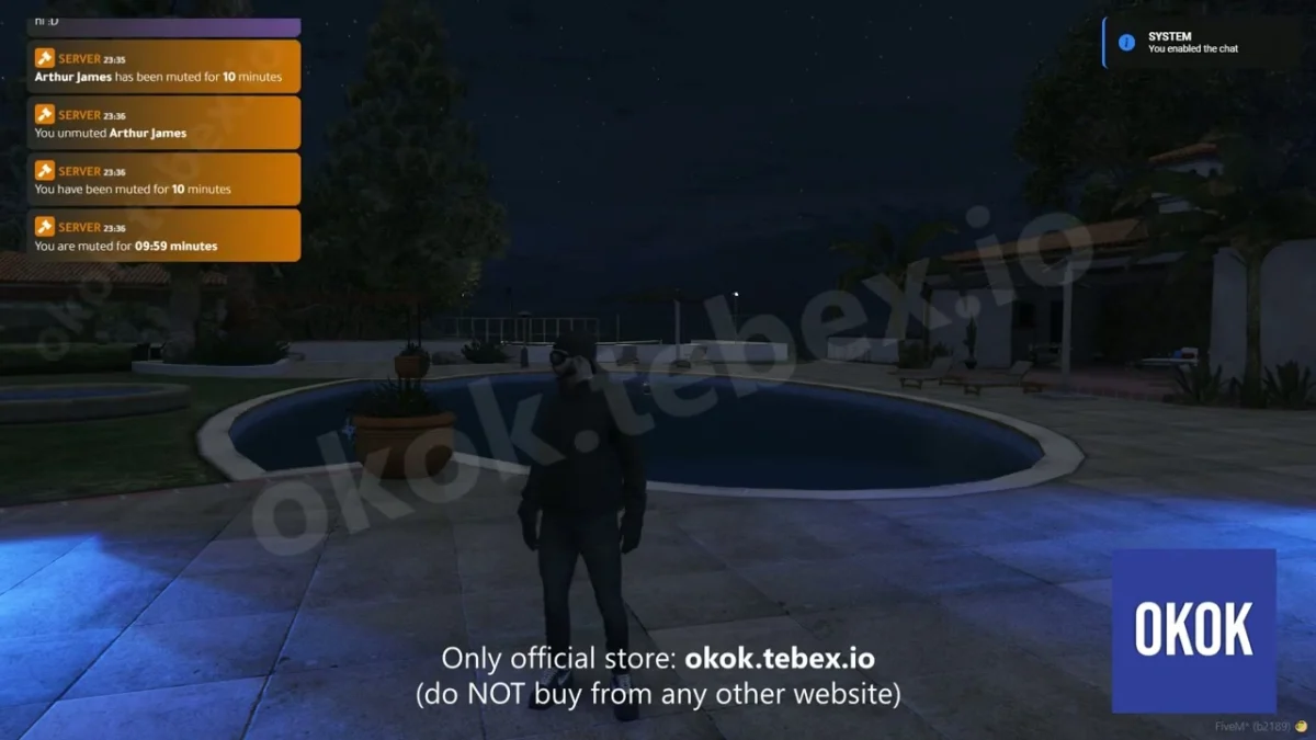 okok Chat V2 FiveM aperçu de la ressource 9