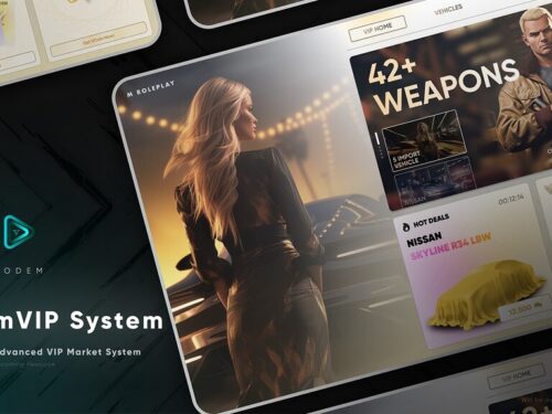CodeM mVIPSystem — VIP Membership & Subscription System FiveM resource preview