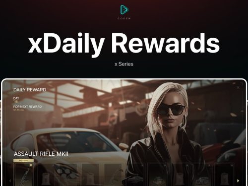 CodeM xDailyReward — Daily Reward System [ESX/QBCore]