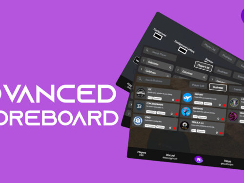 aScoreboard FiveM resource preview